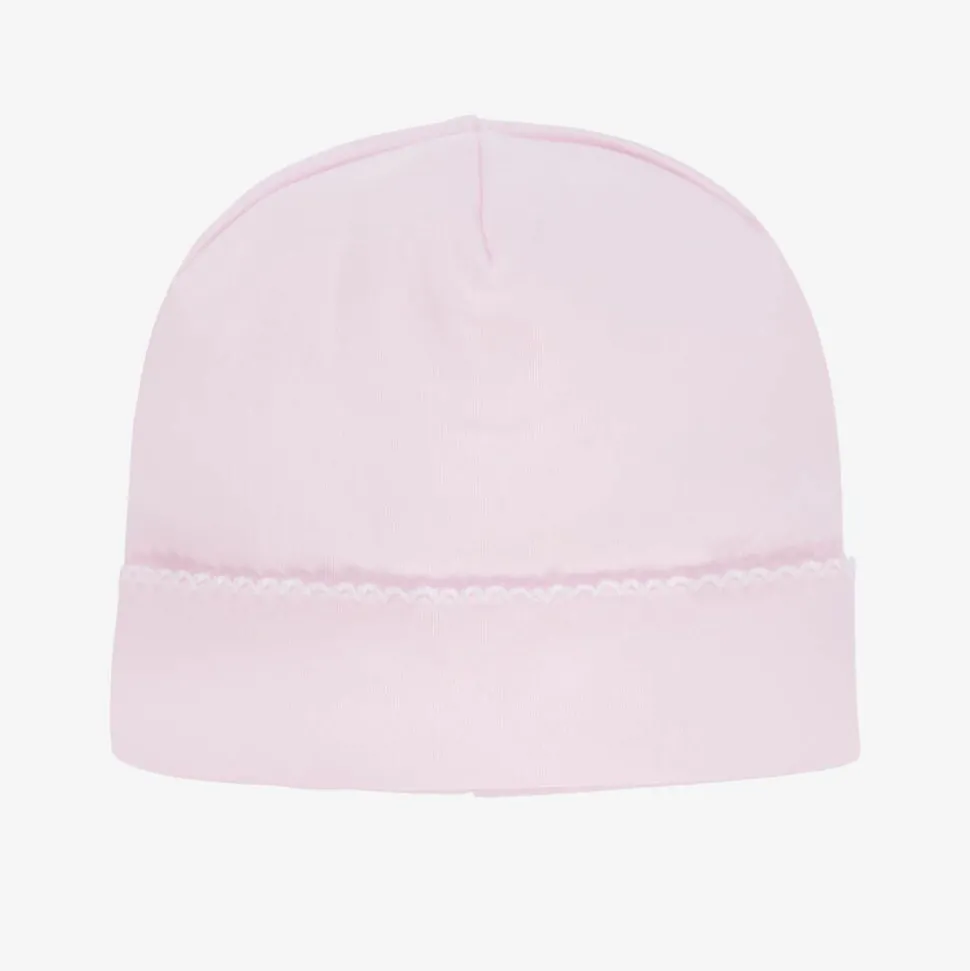 Pink Pima Cotton Baby Hat