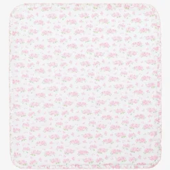 Pink Pima Cotton Heavenly Hydrangeas Blanket (73cm)