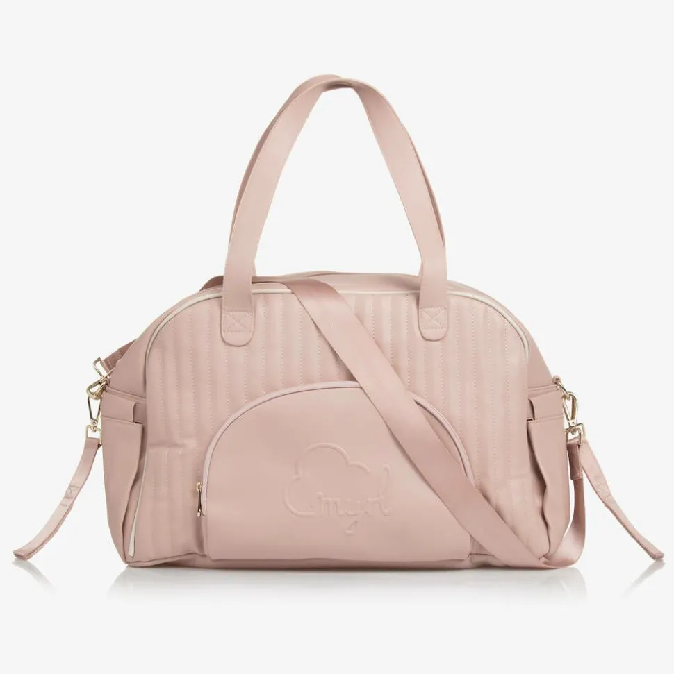 Pink Quilted Changing Bag (44cm)