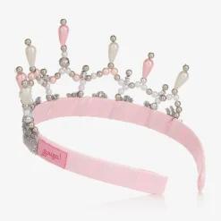 Pink, Silver & Pearl Crown