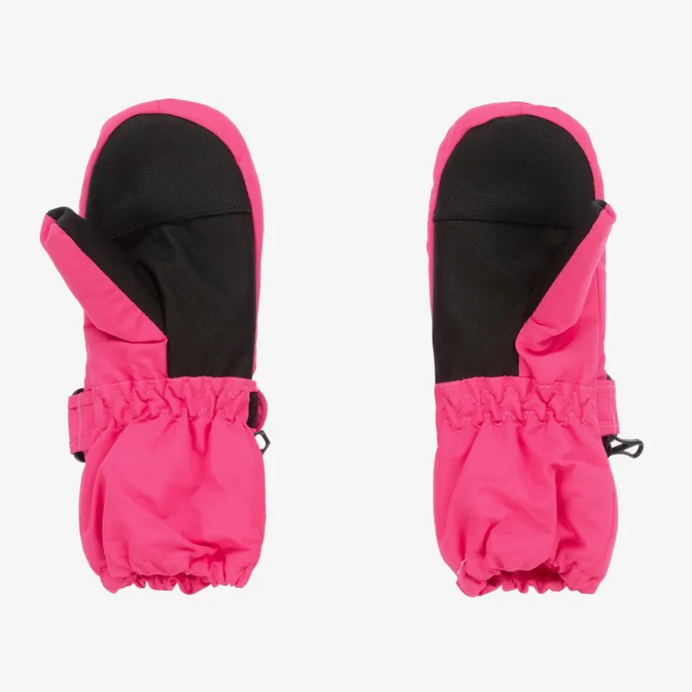 Pink Ski Mittens