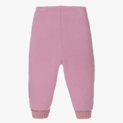 Pink Thermal Wool Joggers