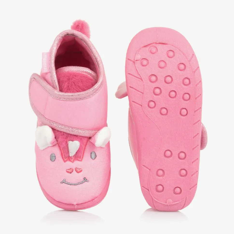 Pink Unicorn Slippers
