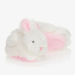 Plush Rattle Baby Slippers