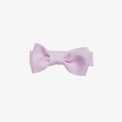 Purple Bow Hair Clip (5cm)