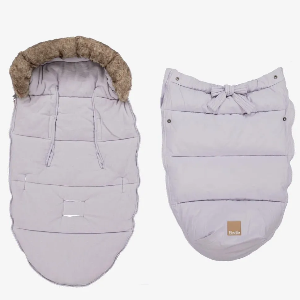 Purple Padded Footmuff (90cm)
