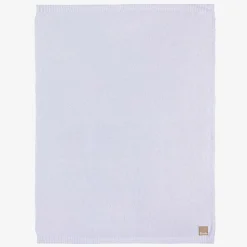 Purple Pointelle Baby Blanket (100cm)