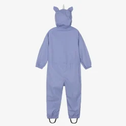 Purple Sparkle The Unicorn Rainsuit
