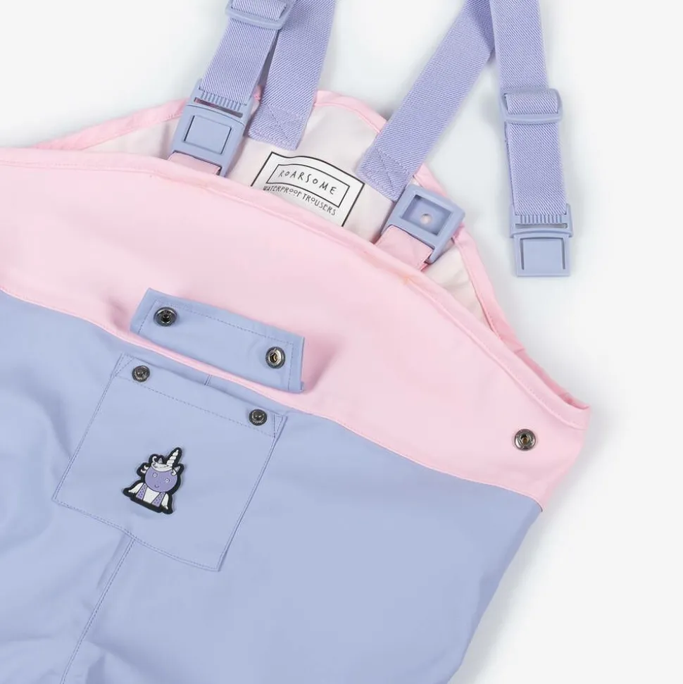 Purple Sparkle The Unicorn Rain Trousers