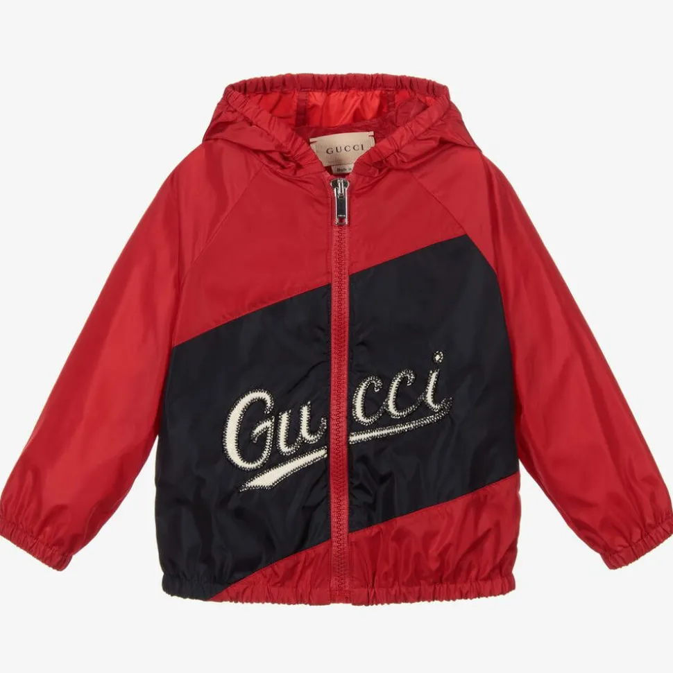 Red & Blue Logo Jacket