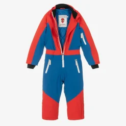 Red & Blue Spiderman Ski Snowsuit