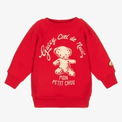 Red Bear Logo Baby Sweatshirt