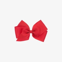 Red Bow Hair Clip (12cm)