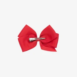 Red Bow Hair Clip (12cm)