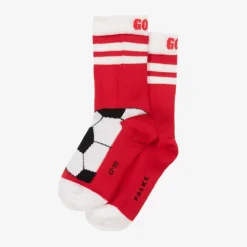 Red Football Sports Socks