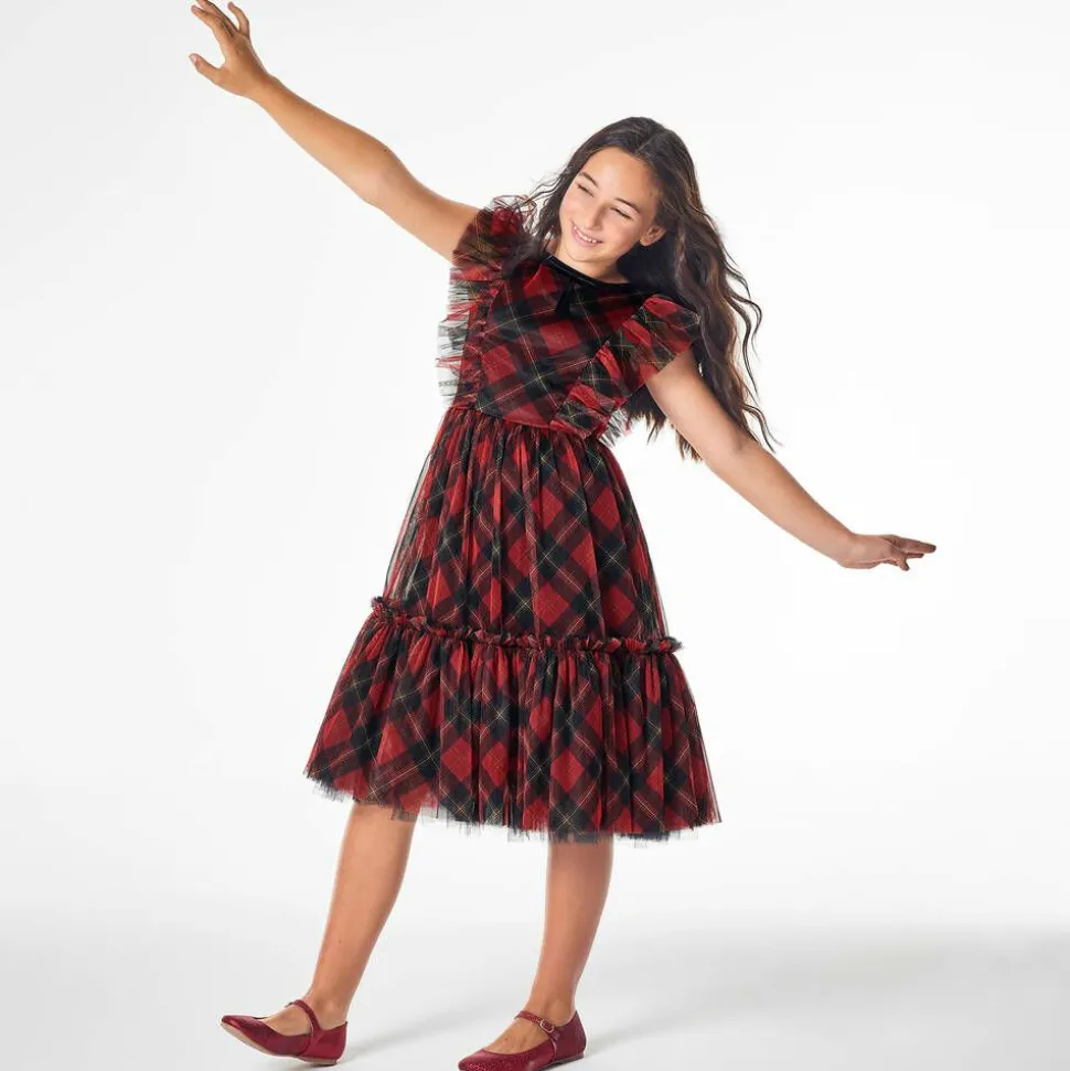 Red Glitter Leather Shoes