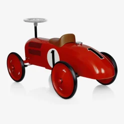 Red Ride-On Vintage Car (76cm)