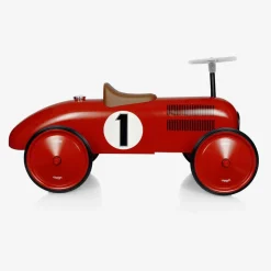 Red Ride-On Vintage Car (76cm)
