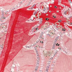 Red Tulle Cowgirl Costume Leg Warmers