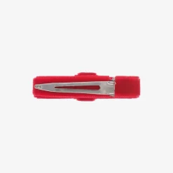 Red Velvet Bow Clip (4.5cm)