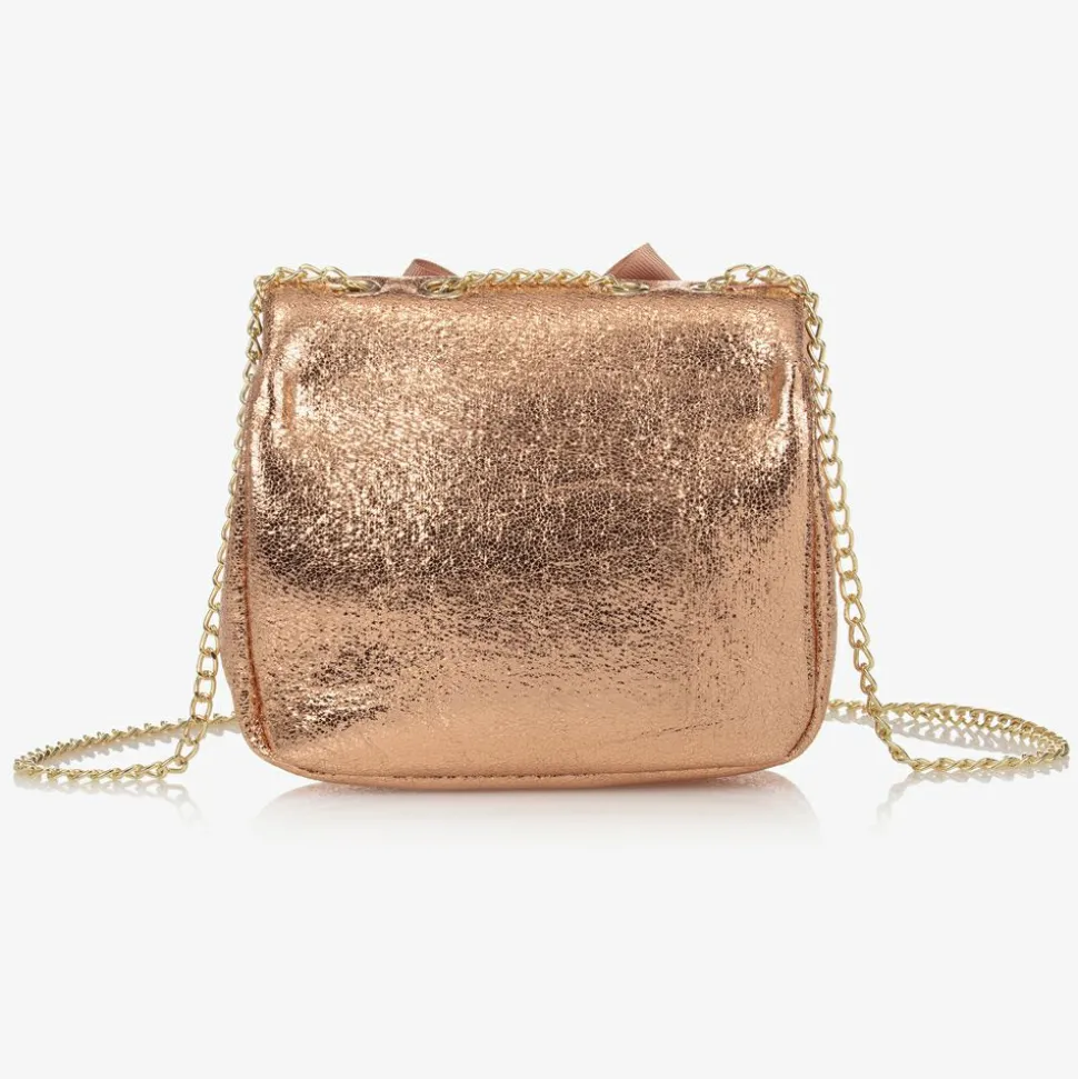 Rose Gold Bow Handbag (17cm)