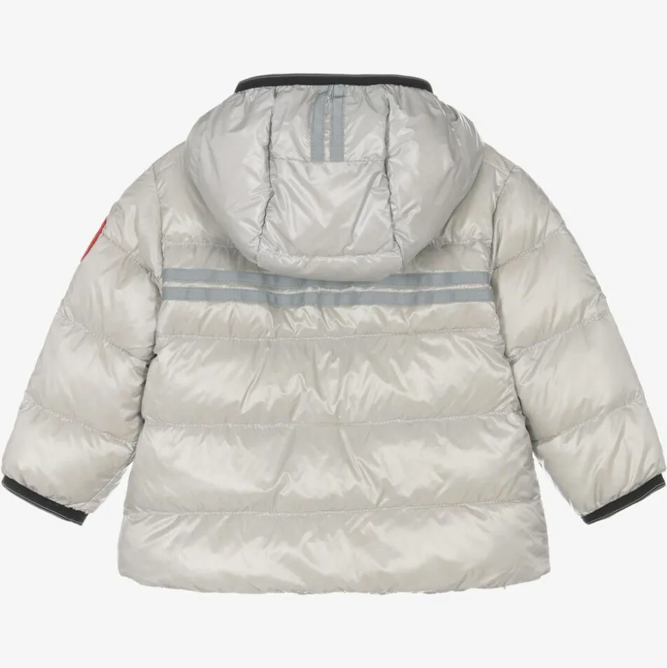Silver Down Padded Crofton Baby Jacket