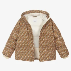 Teen Boys Beige Puffer Jacket