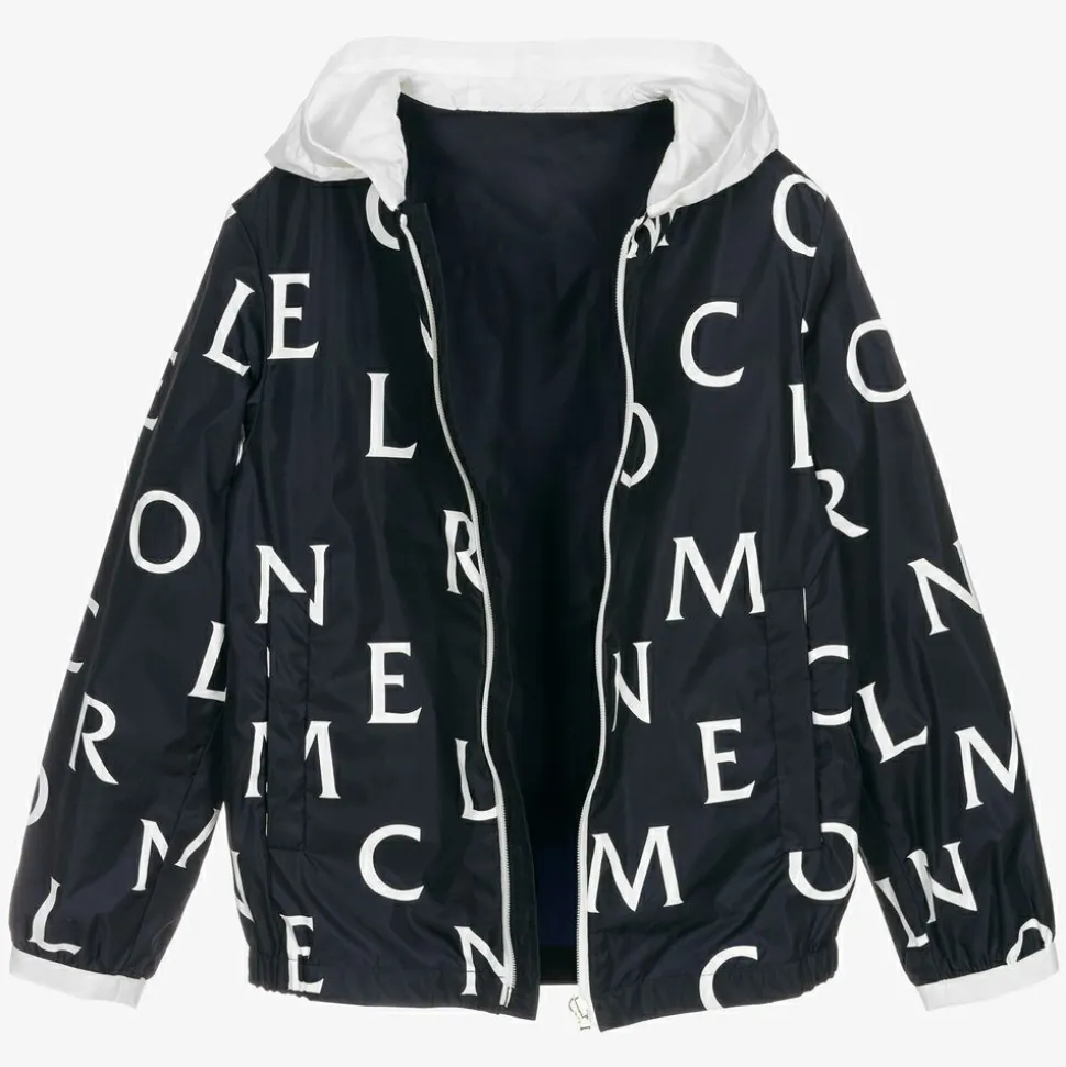 Teen Boys Blue Logo Jacket