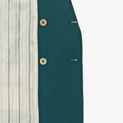 Teen Boys Blue Wool Square G Blazer