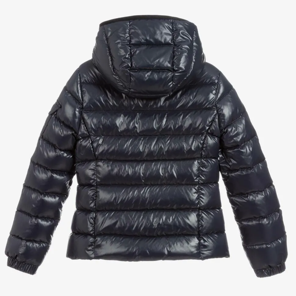 Teen Girls Navy Blue Down Bady Puffer Jacket