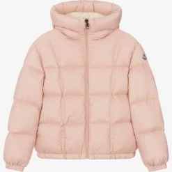 Teen Girls Pink Down Padded Ana Jacket