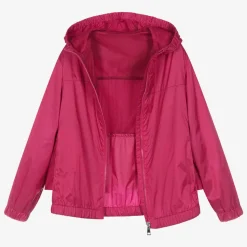 Teen Girls Pink Owara Windbreaker Jacket