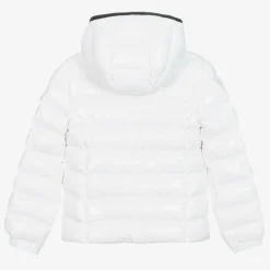 Teen Girls White Bady Down Puffer Jacket