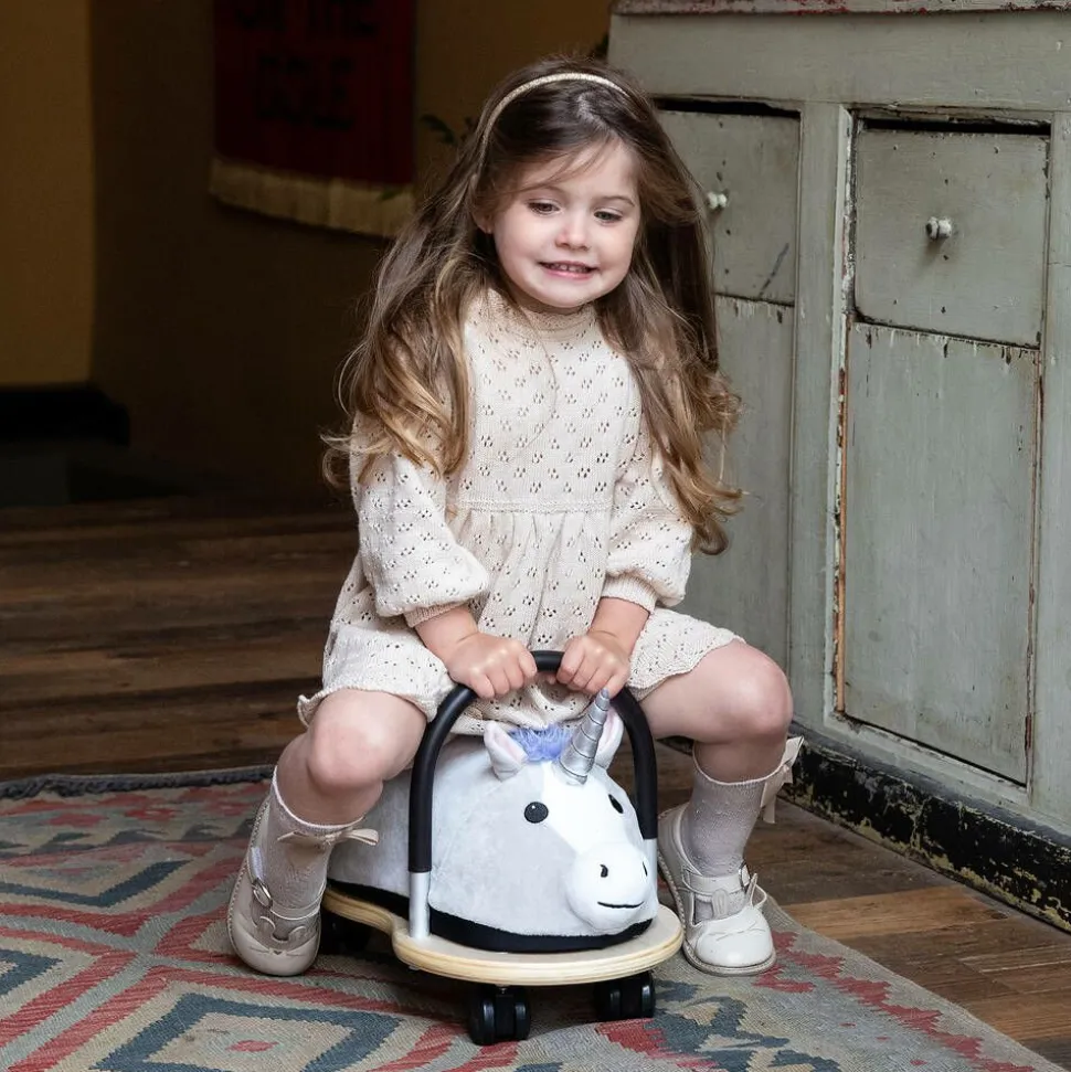 Unicorn Plush Ride-On Toy (39cm)