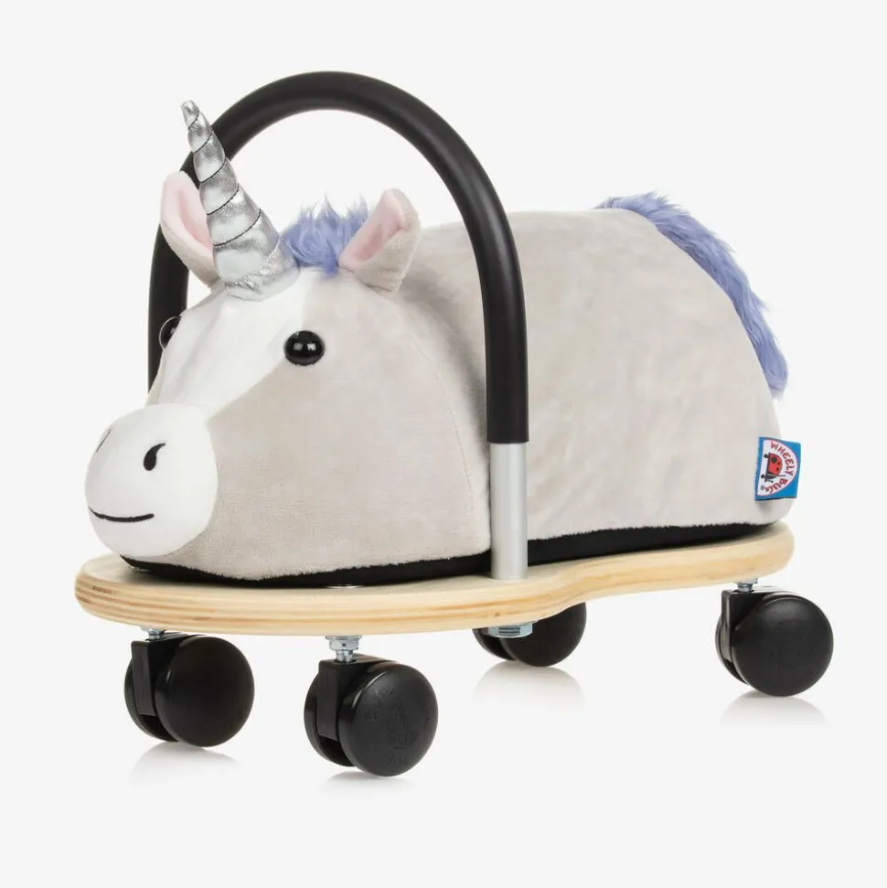 Unicorn Plush Ride-On Toy (39cm)