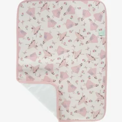 White & Pink Ballerina Baby Changing Bag (36cm)