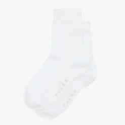 White Cotton Ankle Socks