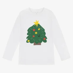White Cotton Christmas Tree Top
