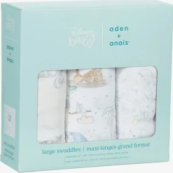 White Cotton Disney Swaddles (3 Pack)