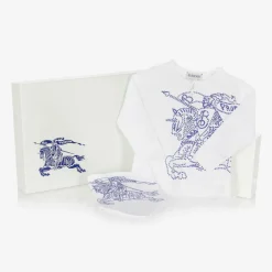 White Cotton EKD Babysuit Gift Set