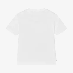 White Cotton Jersey Baby T-Shirt