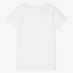 White Cotton Jersey T-Shirt