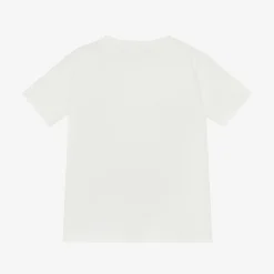 White Cotton Medusa Baby T-Shirt