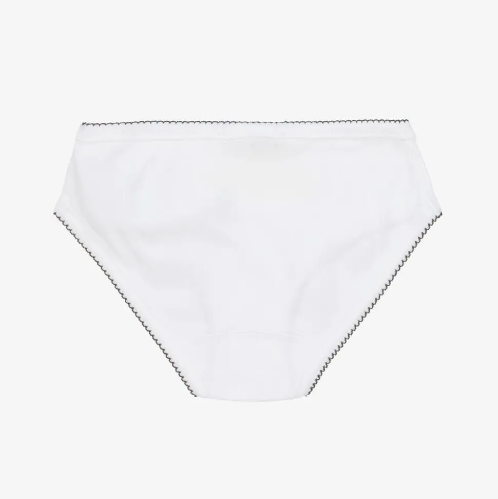 White Days Of The Week Cotton Knickers Gift Set