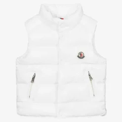 White Down Padded Gilet