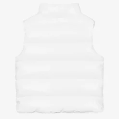 White Down Padded Gilet