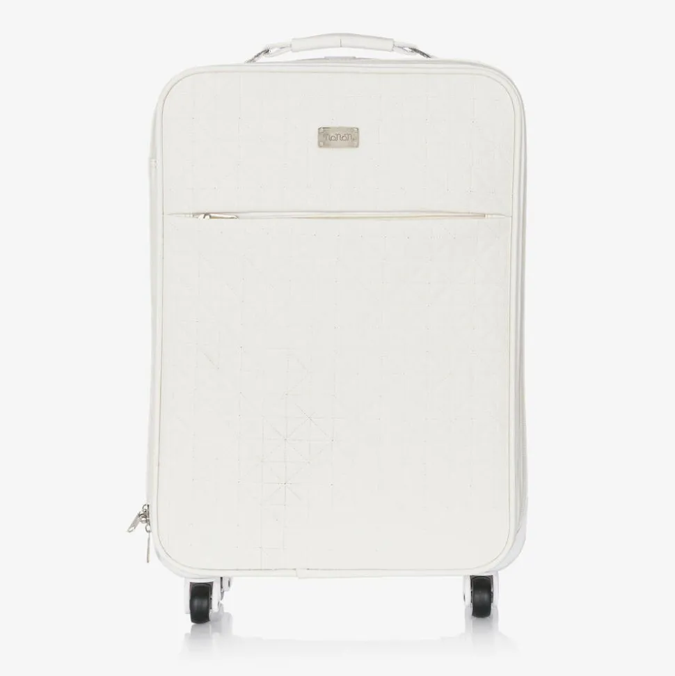 White Faux Leather Case (51cm)