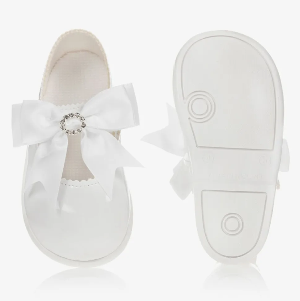 White First Walker Shoes