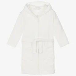 White Fleece Dressing Gown