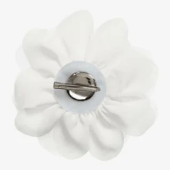 White Flower Hair Clip (15cm)